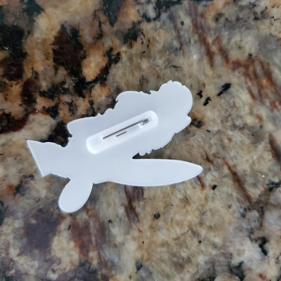 🖤Gothic punk style Tinker bell acrylic pin - Picture 2 of 3